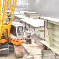 В Івано-Франківську розпочали завершальний етап будівництва нового моста на Пасічну