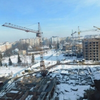 Фотозвіт з будівництва ІІІ черги житлового комплексу в районі парку ім. Шевченка станом на 22 листопада