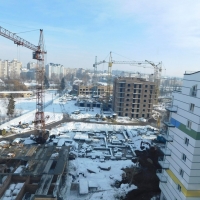 Хід будівництва ІІІ черги ЖК поблизу парку Шевченка станом на грудень