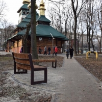 У Франківську з'явився новий сквер "Княгинин"