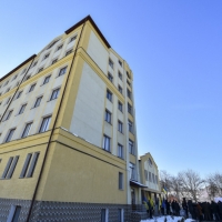 На Прикарпатті президент відкрив лікарню, будівництво якої тривало 35 років 
