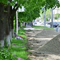У Пасічній розпочалося будівництво велодоріжок. ФОТО 