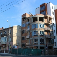 Хід будівництва ІІ черги ЖК по вул Залізнична, 3 станом на липень
