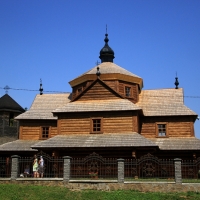 На Івано-Франківщині реконструювали старовинну дерев'яну церкву 