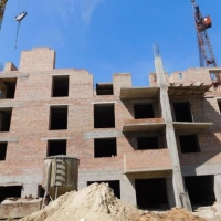 Хід будівництва будинків в районі парку імені Шевченка