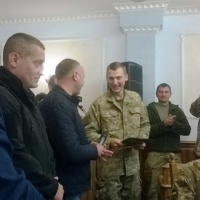 У Франківську бійцям АТО вручили ключі від квартир 