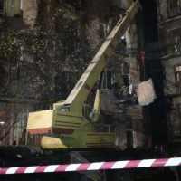 У Франківську обвалився балкон архітектурної пам'ятки 
