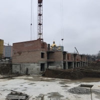 Хід будівництва ЖК "Квартал Гімназійний" станом на січень 2018р.