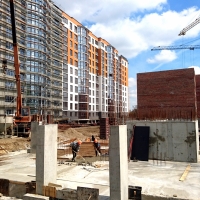 Хід будівництва ЖК "Паркова алея" у квітні 