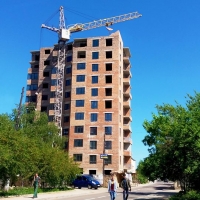 Хід будівництва ЖК по вул. Хмельницького станом на травень 2018 року 