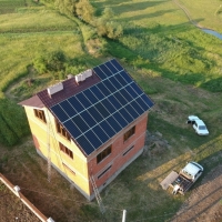 Сонячну електростанцію потужністю 13 кВт змонтовано в Підмихайлі