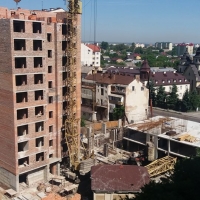 Хід будівництва ЖК по вул. Незалежності у червні 