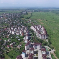 Містечко "Калинова слобода " з висоти пташиного польоту
