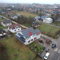 Сонячну електростанцію 35 кВт змонтували в Герині. ФОТО