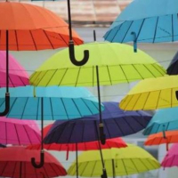  В центрі Івано-Франківська з'явиться підвісна сотня парасольок