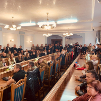  У Франківську 19 учасникам АТО та сім'ї з дітками, хворими на ДЦП, вручили квартири. ФОТО