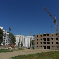 Фото-звіт з будівництва житлового комплексу поблизу парку ім.Шевченка станом на серпень