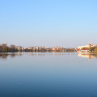 Реконструкція міського озера підходить до завершення