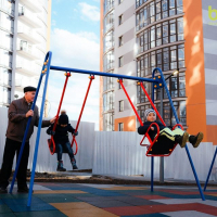 В Містечку Соборному відкрили дитячий майданчик. ФОТО
