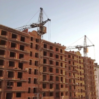 Хід будівництва ЖК по вулиці Горбачевського у січні. ВІДЕО