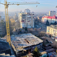 Хід будівництва ЖК &laquo;King Hall&raquo; у січні 2020. ФОТО