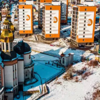 Хід будівництва ЖК "Містечко Соборне в лютому 2020. ФОТО