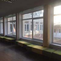 У двох навчальних закладах міста відновили внутрішні відкоси після заміни вікон