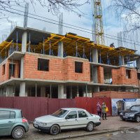 Хід будівництва ЖК &laquo;King Hall&raquo; у березні 2020. ФОТО