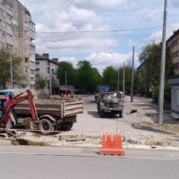 Роботи по об&rsquo;єднанню двох франківських бульварів підходять до завершення