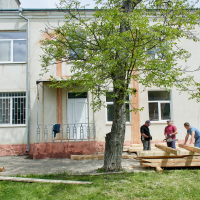 У Франківську замінюють дах у дитсадку &laquo;Малятко&raquo;