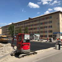 Перекрили Тичини: у Франківську продовжують з'єднувати бульвари. ФОТО