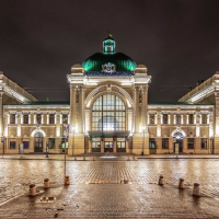 Франківськ 100 років тому і сьогодні: Залізничний вокзал. ФОТО