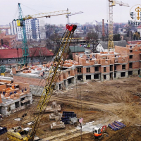 Стан будівництва житлового району "Княгинин". ФОТО