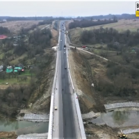 В Боднарові завершується ремонт мосту через річку Луква