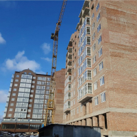 Хід будівництва ЖК "Містечко Центральне" в січні 2022. ФОТО