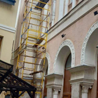 У Івано-Франківську розпочали активну фазу ремонту синагоги