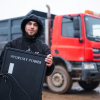 blago developer встановила на спецтехніку водневі системи Hydroxy Power