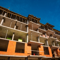 Стан будівництва житлового комплексу &ldquo;IQ House&rdquo; в лютому