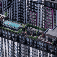 Manhattan UP – перший в Івано-Франківську житловий комплекс з басейном на даху