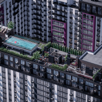 Manhattan UP &ndash; перший в Івано-Франківську житловий комплекс з басейном на даху