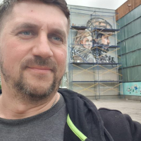 У Богородчанах з&rsquo;явився мурал із зображенням українського воїна. ФОТО