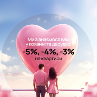 &laquo;Ми зізнаємося вам у коханні&raquo;: компанія blago дарує знижки на квартири