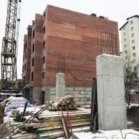 Хід будівництва, березень 2018 року