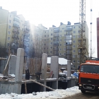 Хід будівництва, березень 2018 року