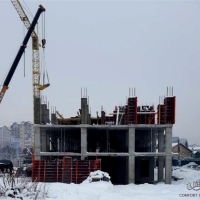 Хід будівництва, лютий 2018