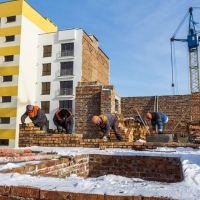 Хід будівництва, лютий 2018