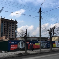 Хід будівництва, квітень 2018