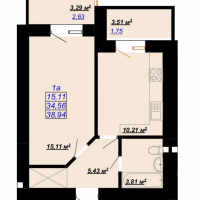 38,94 м&sup2;