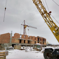 Хід будівництва IV черги в січні 2019